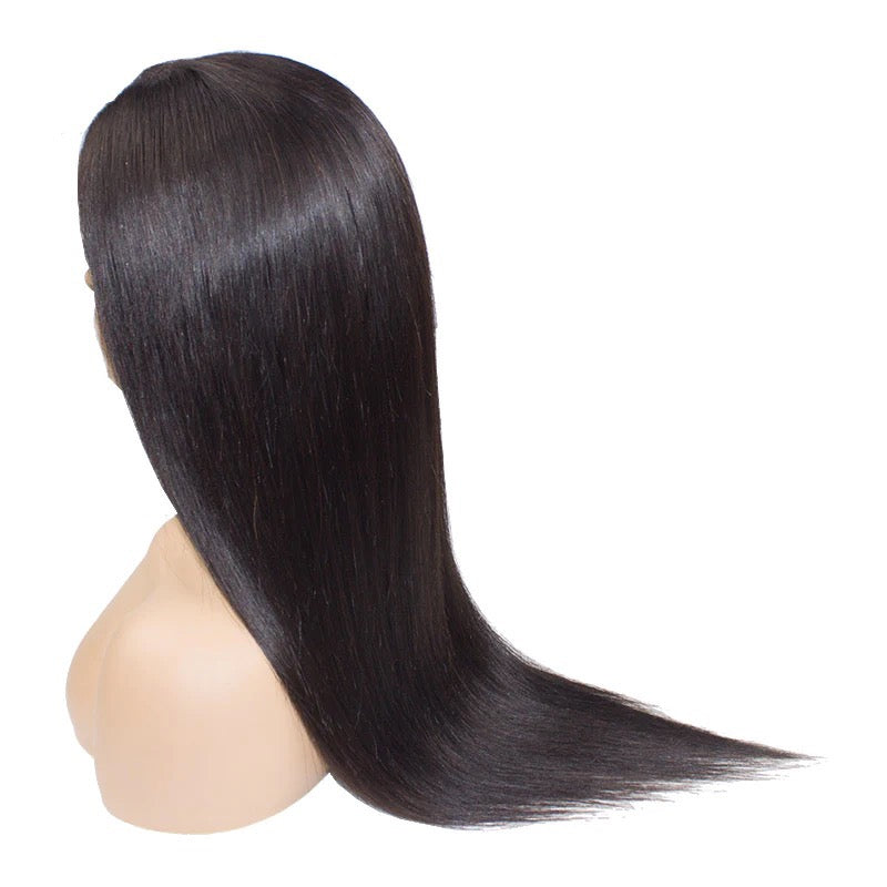 Straight 13*4 Frontal lace wig 10a grade luxury
