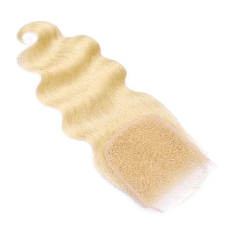 613 body wave 4*4 HD straight closure 10a grade luxury