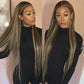 #1B/27 straight ombre Colored wig 13*4 frontal lace wig