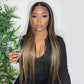 #1B/27 straight ombre Colored wig 13*4 frontal lace wig
