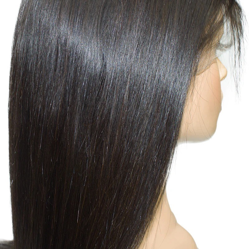 Straight 13*4 Frontal lace wig  10a grade luxury