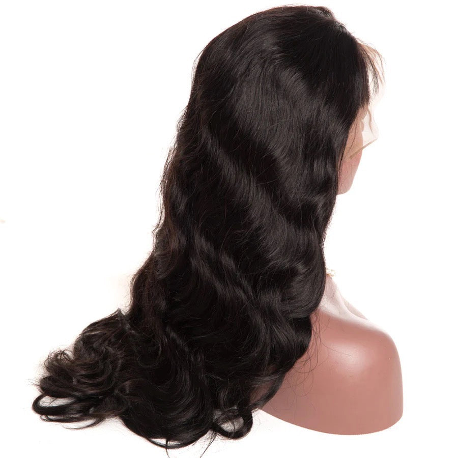Body wave 13*4 Frontal lace wig  10a grade luxury