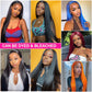 Straight 13*6 Frontal lace wig 10a grade luxury