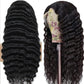 Deep wave 13*6 Frontal lace wig 10a grade luxury