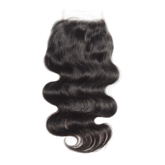 1B body wave 4*4 straight closure 10a grade luxury