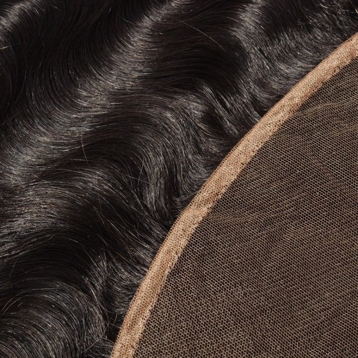 1B body wave 13*4 straight closure 10a grade luxury