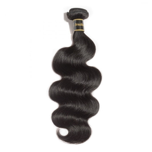 Body Wavy  bundle Luxury 10a grade human hair #1B Natural Black 10“-30”
