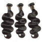 Body Wavy  bundle Luxury 10a grade human hair #1B Natural Black 10“-30”