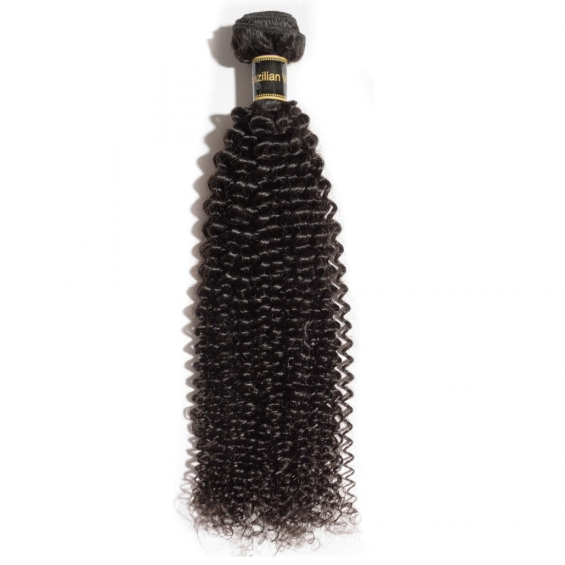 Kinky curly  bundle Luxury 10a grade human hair #1B Natural Black 10“-30”