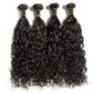 Natural Wavy  bundle Luxury 10a grade human hair #1B Natural Black 10“-30”