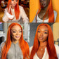 Ginger Colored straight wig 13*4 frontal lace wig