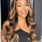 Highlight body wave Colored wig 13*4 frontal lace wig